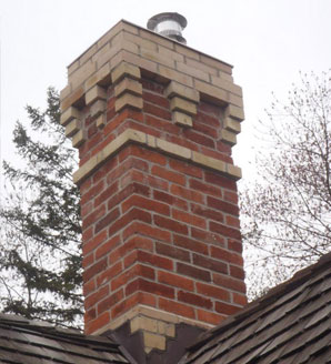 Chimney masonry repair