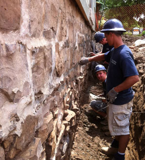 Brick and stone masonry and repointing